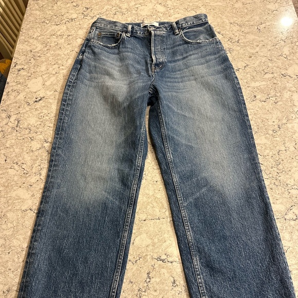 Moussy Mable Wide Straight Denim - Picture 6 of 6